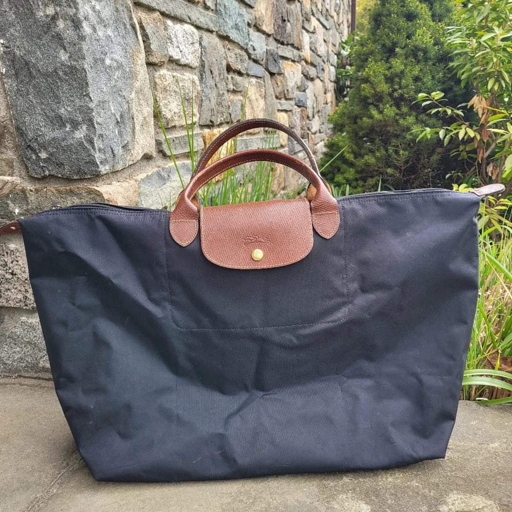 Longchamp Le Pliage Type L Modele Depose Carry All Bag